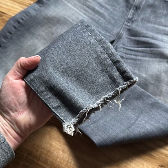 Ag Adriano Goldschmied Jeans "The Farrah Skinny Ankle" in Grey Pearl Size 26 - Picture 4 of 7